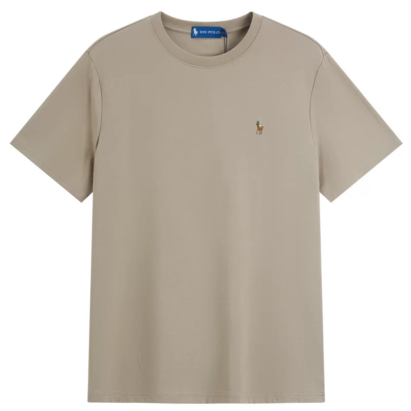 [Холодное ощущение/5A антибактериально] DIVPOLO Polo Ralph Lauren мужская футболка поло с короткими рукавами, лето 2026, новая повседневная футболка топ