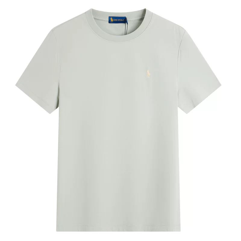 [Холодное ощущение/5A антибактериально] DIVPOLO Polo Ralph Lauren мужская футболка поло с короткими рукавами, лето 2026, новая повседневная футболка топ