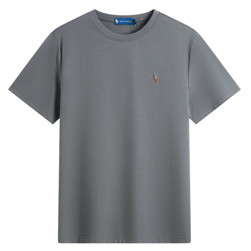 [Холодное ощущение/5A антибактериально] DIVPOLO Polo Ralph Lauren мужская футболка поло с короткими рукавами, лето 2026, новая повседневная футболка топ