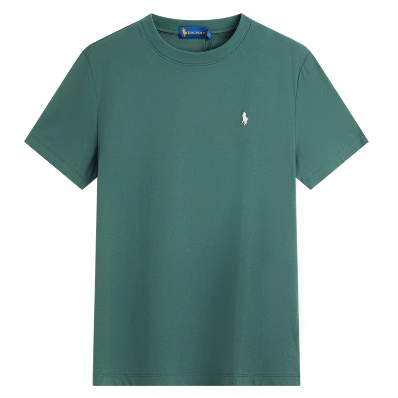 [Холодное ощущение/5A антибактериально] DIVPOLO Polo Ralph Lauren мужская футболка поло с короткими рукавами, лето 2026, новая повседневная футболка топ