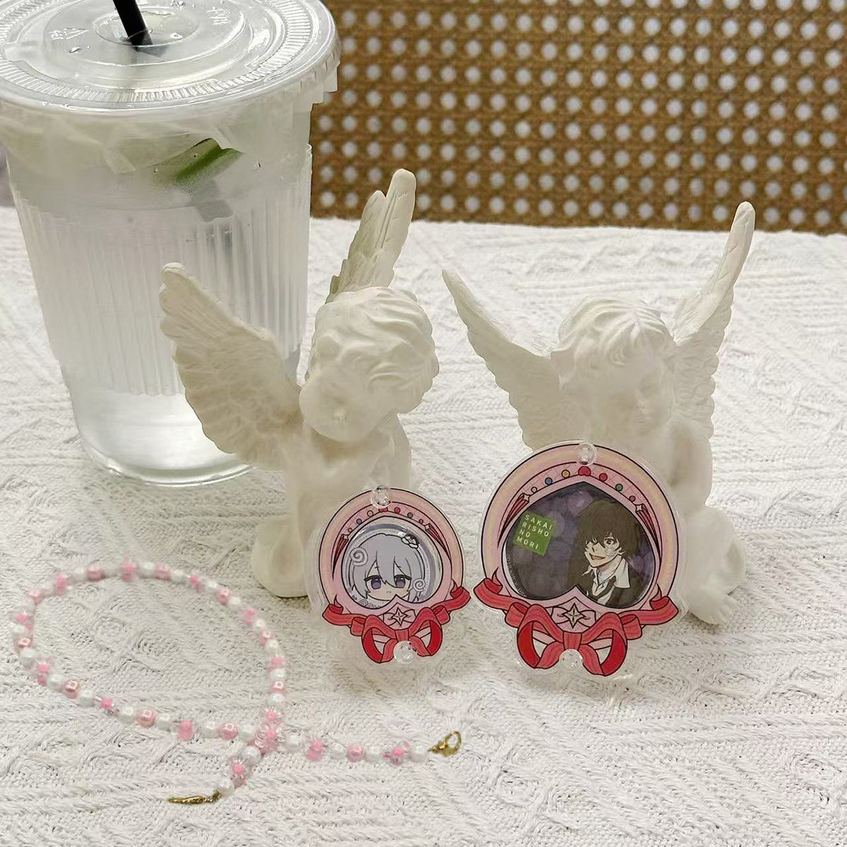 Долина красоты 【仅展示chocolu巧可露】magic up！魔法少女mini吧唧谷美项链