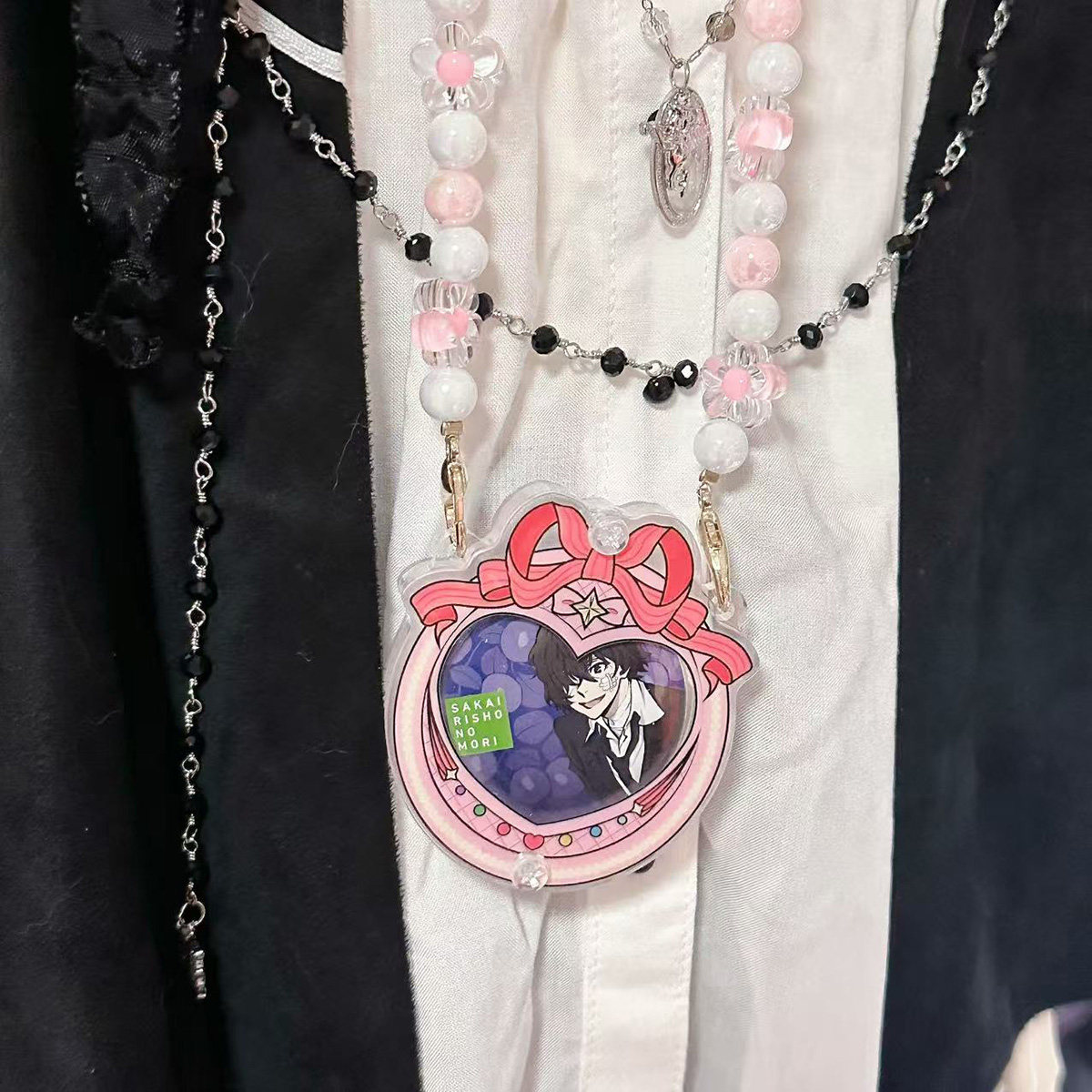 Долина красоты 【仅展示chocolu巧可露】magic up！魔法少女mini吧唧谷美项链