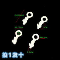 4 2 Terminal cold press terminal terminal block copper open nose round bare end brass 0 5 matte