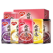 Yinlu eight-treasure porridge good porridge road 360g*12 cans of whole grains eight-treasure porridge rice black rice nutritious breakfast instant porridge