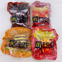 Collection McDonalds Burger Fruit Red Bean Coffee Cup Style Refrigerator SticksMeet Bar Photo Iron