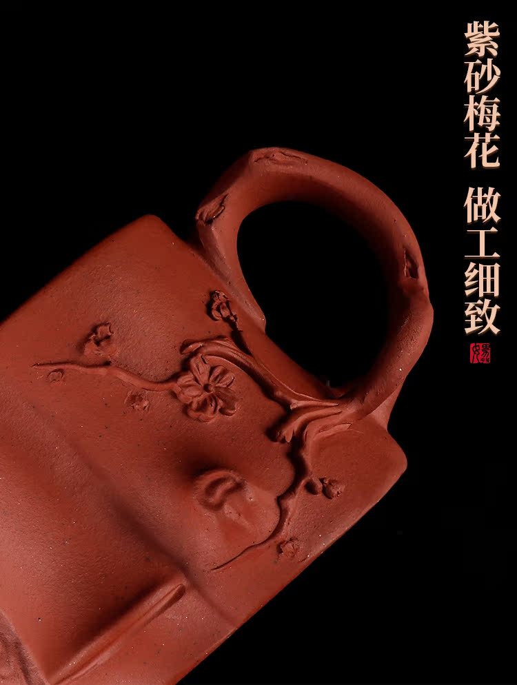 Artisan fairy violet arenaceous masters cup ceramic checking out creative household kung fu tea tea cup sample tea cup single CPU