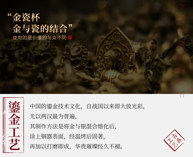 Artisan fairy gold master yixing purple sand cup pure manual purple clay kung fu tea cups large peony cup products