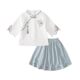 Kindergarten clothes, summer clothes, traditional Chinese culture, new Chinese style children's graduation class clothes, ethnic style primary school uniforms, Hanfu