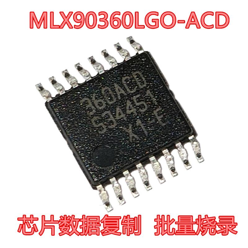Mlx90360Lgo-Acd-000-Re Silk Screen 360Acd Tssop16 Pin Hall Angle Sensor Chip