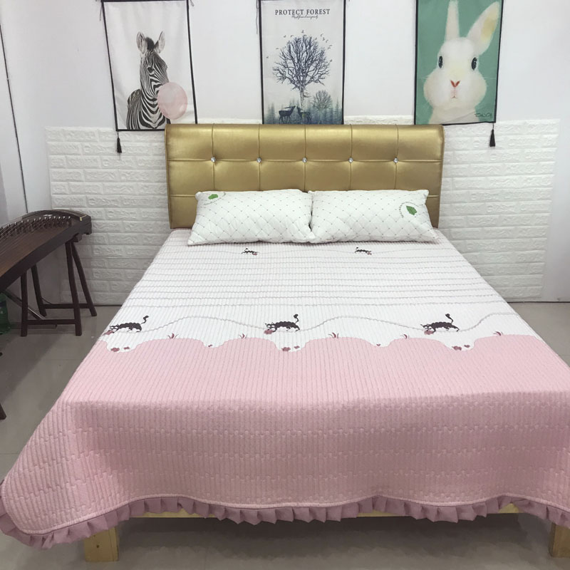 Tatami trải giường tùy chỉnh thực hiện tùy chỉnh kích thước tùy chỉnh bông duy nhất quilted quilted tấm trượt mat cover - Trải giường drap nệm