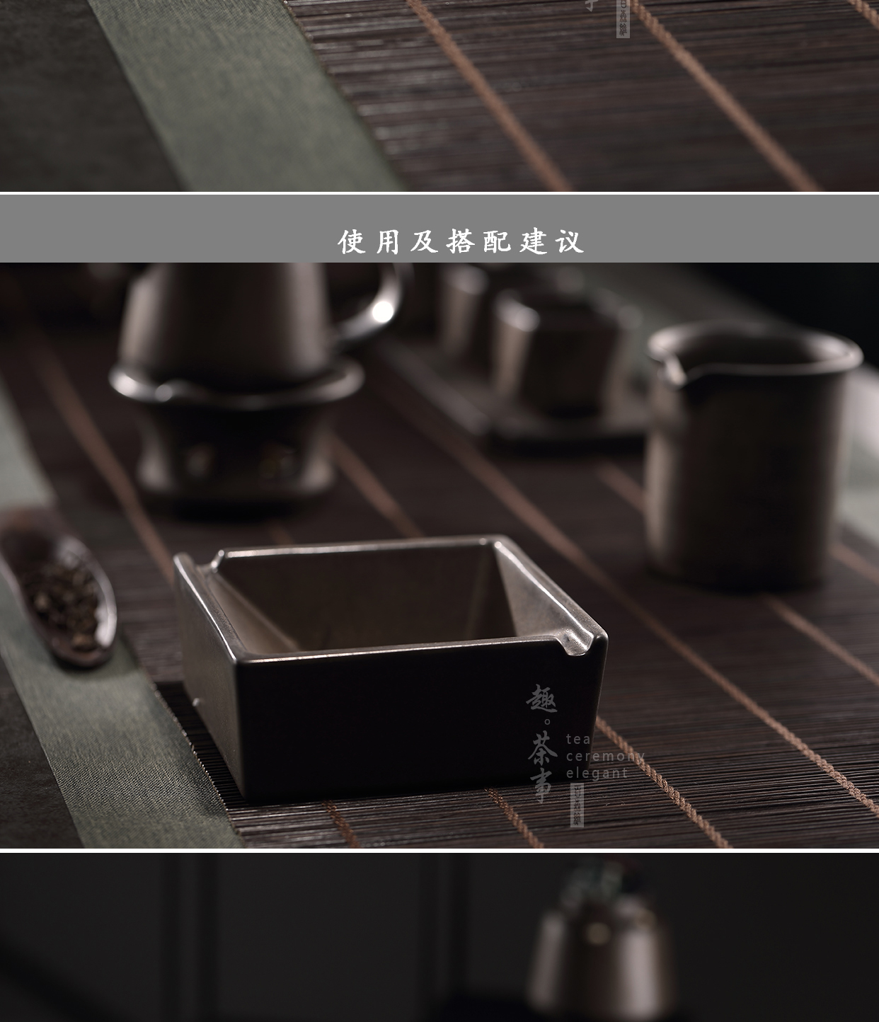 Japanese oxidation of glaze ashtray ashtray coarse pottery ashtray individuality creative trend geometry retro home sitting room