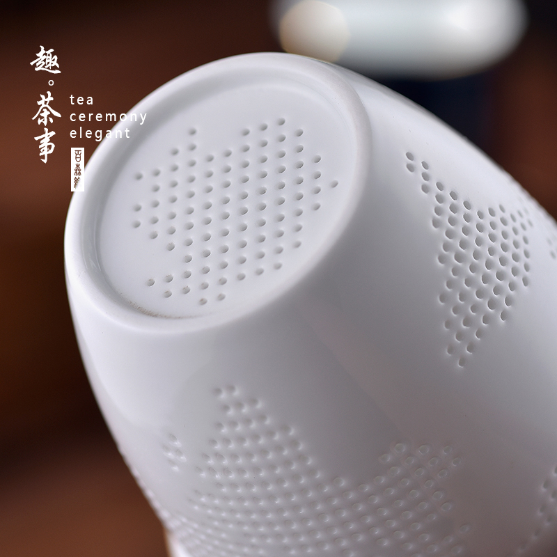 Ms office tea male separation ceramic tea cup tea and meeting the large capacity filter with cover cup home