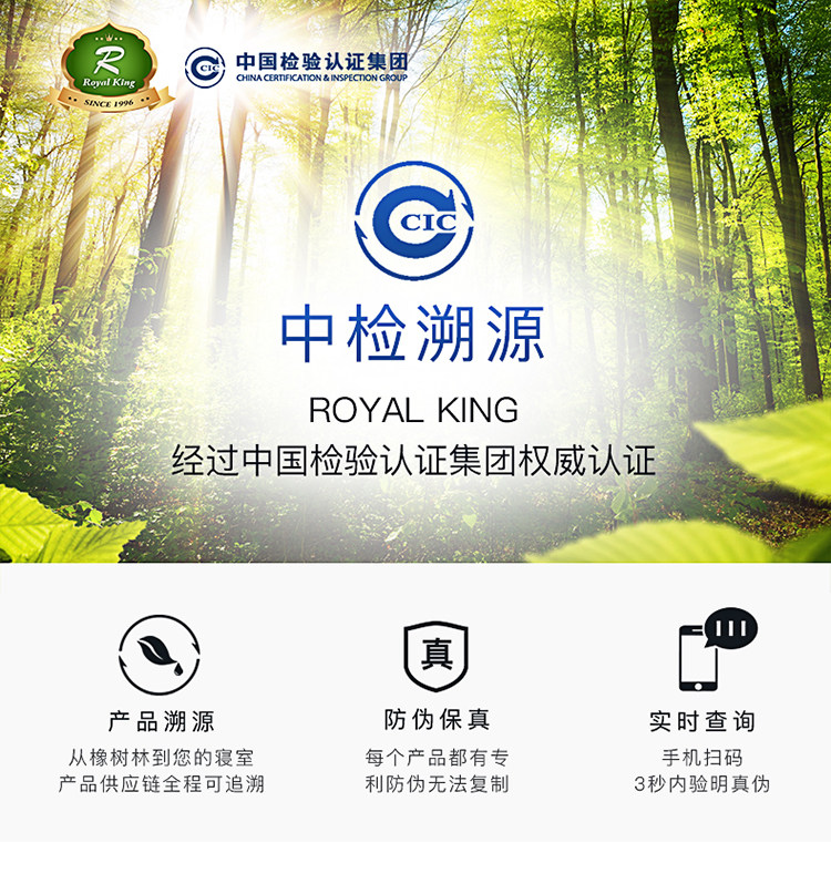 泰国原装进口 Royal King 儿童动物薄睡枕 天然乳胶枕 中检溯源认证 图1
