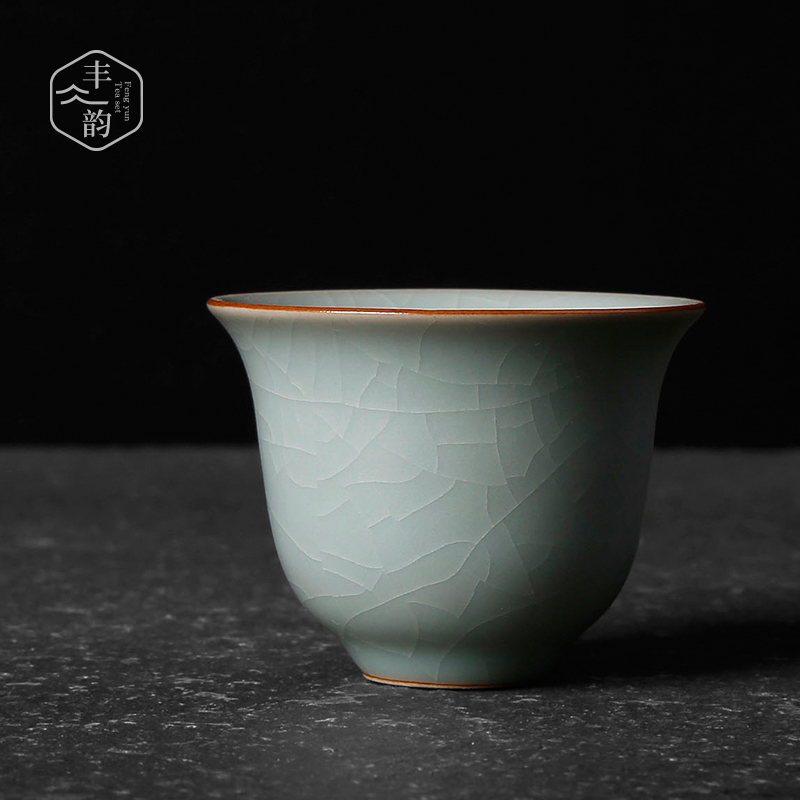 Your up noggin masters cup on ceramic kung fu tea set sample tea cup single cup home hand Your porcelain tea light