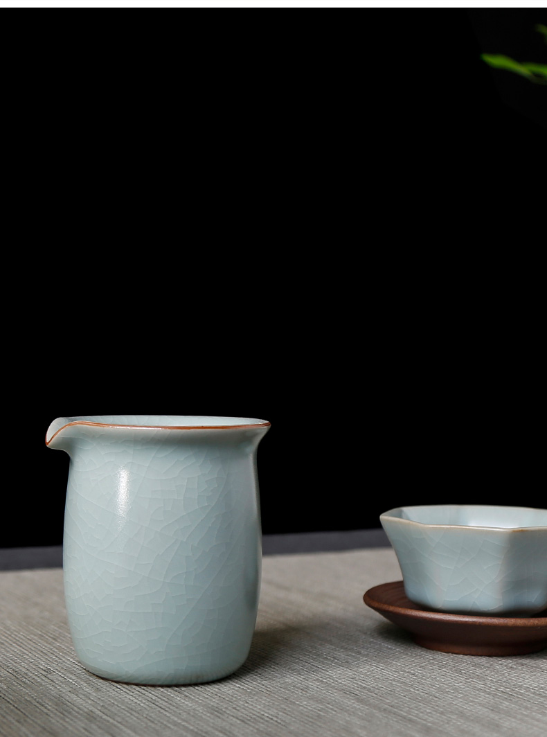 Your up ceramic fair keller piece can raise archaize kunfu tea tea is tea divide the sea and a cup of tea accessories