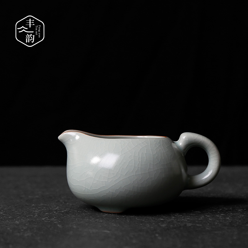 Manually restoring ancient ways your up slicing can raise ceramic fair keller of tea is kung fu tea set a single crack sea and a cup of tea