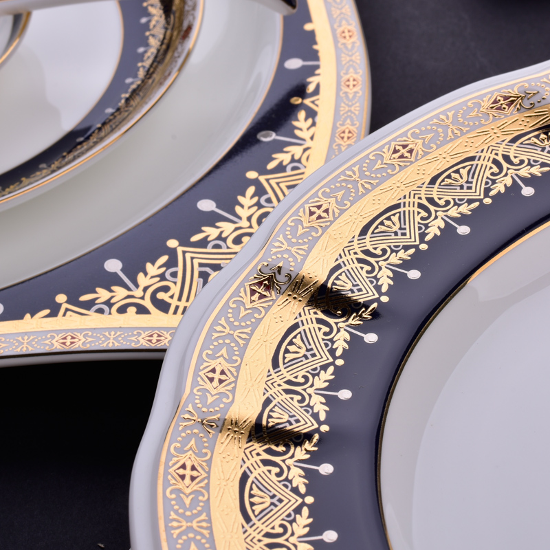 Larry f ipads China continental dishes spoon combination Chinese style suit household jingdezhen porcelain tableware suit