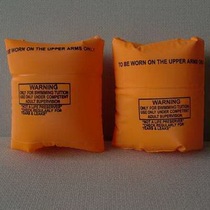 Swimming arm ring double airbag adult water sleeve childrens water toy floating sleeve large hand sleeve thickened life-saving helper