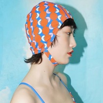 Womens large swimming cap is comfortable and does not take the head. Adjustable girl students long hair breathable quick-drying hot spring swimming competition