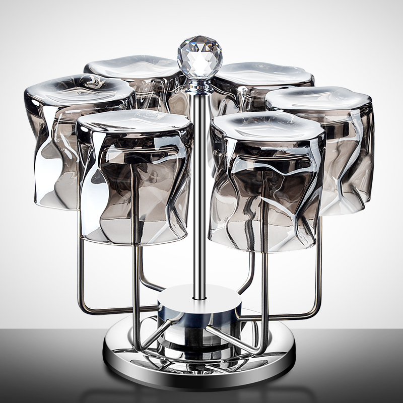 Creative Home Cup Suit Light Lavish Tea Cup Glass Cup Home Minimalist Modern Living Room Nordic Style Drinking Water Cup