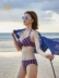 Bộ bikini 361 độ gợi cảm khoe ngực nhỏ 3 điểm 2019 mới hè nữ áo tắm nóng bỏng mùa xuân - Bikinis