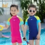 Trẻ em 361 độ chia áo tắm cho bé trai và bé gái Kem chống nắng nhanh khô bé - Bộ đồ bơi của Kid bộ đồ nàng tiên cá cho bé