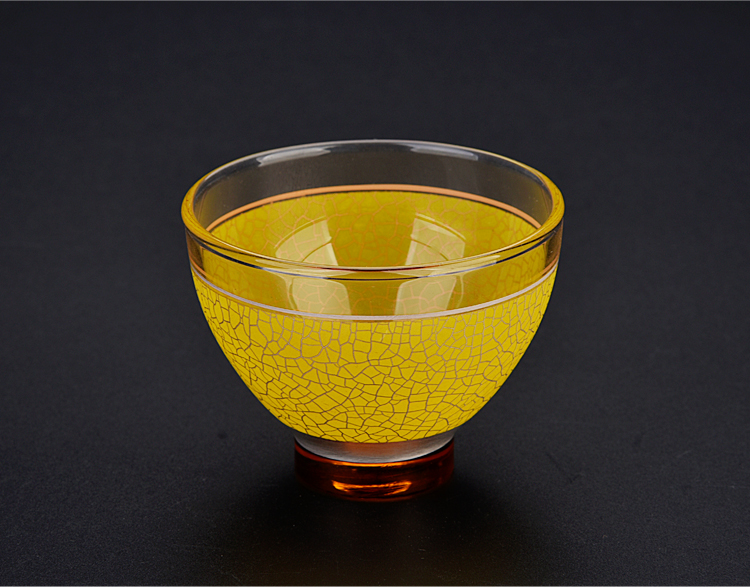 Ancient ceramic kung fu sheng up new silver mine loader silver fission glass cup sample tea cup host a cup of tea light cup