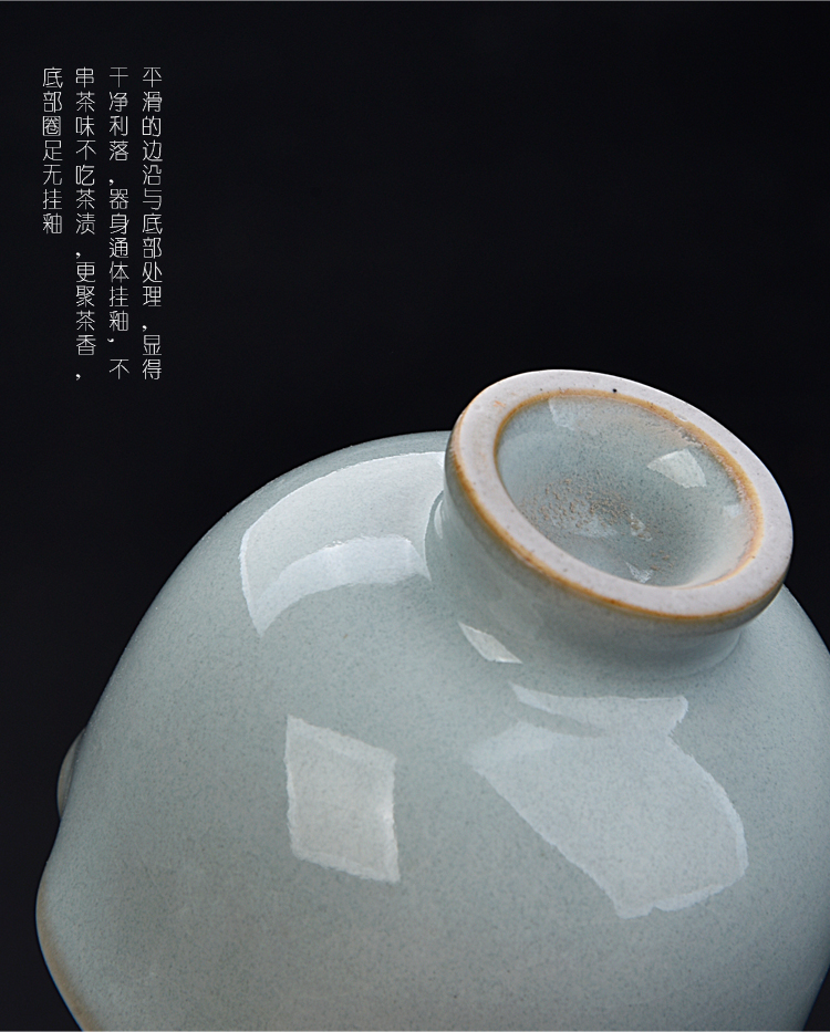 Ancient sheng up new name plum flower petals, jingdezhen up all hand master your up tea cup single cup tea bowl