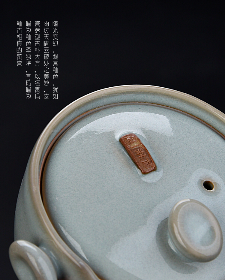 Ancient sheng up 3 new your up to crack a pot of two or three cups of jingdezhen tea set ceramic portable travel