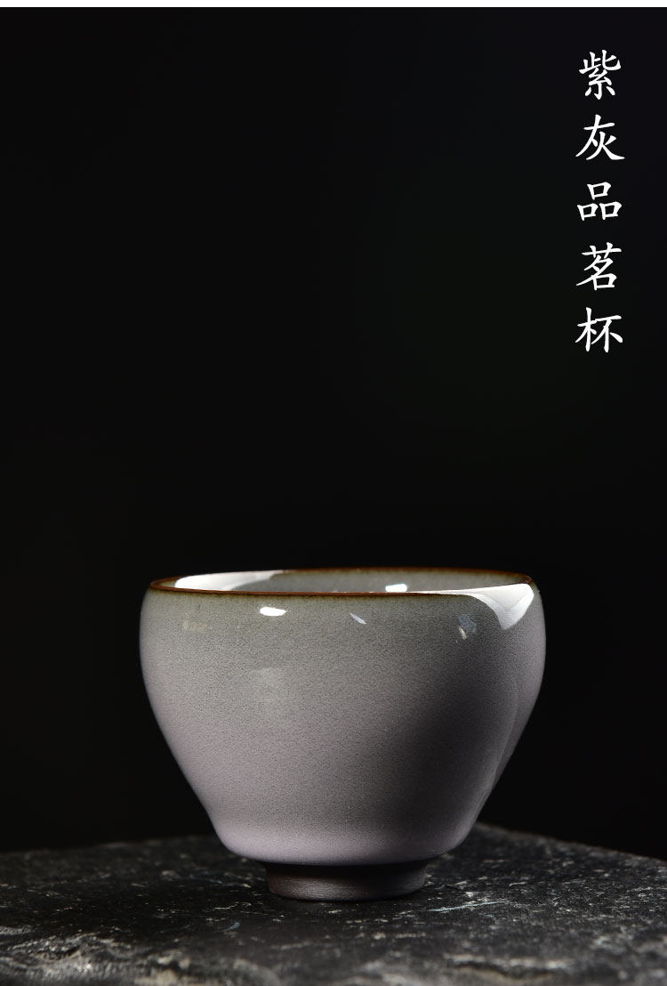 Five of ancient sheng up new gift boxes up - market metrix 'personal tea cups of jun porcelain glaze thick celadon tea cups of kung fu