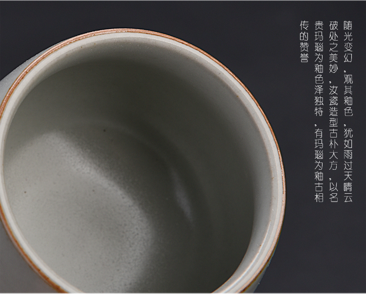 Ancient sheng up with colored enamel porcelain teacup household utensils sample tea cup manual single CPU master cup white jade porcelain tea bowl