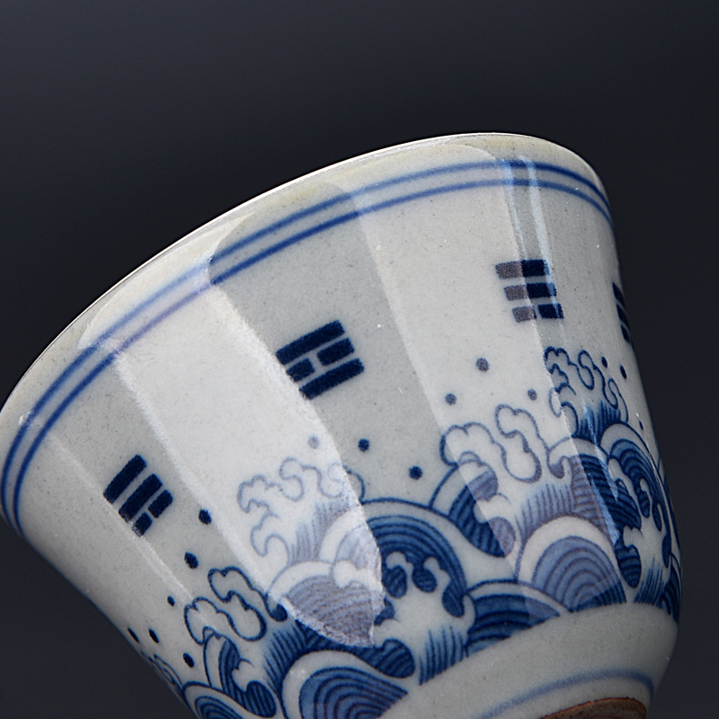 Ancient sheng up market metrix who only tea cup silver ceramic sample tea cup set silver cups, kung fu bowl is pure manual coppering. As silver cup
