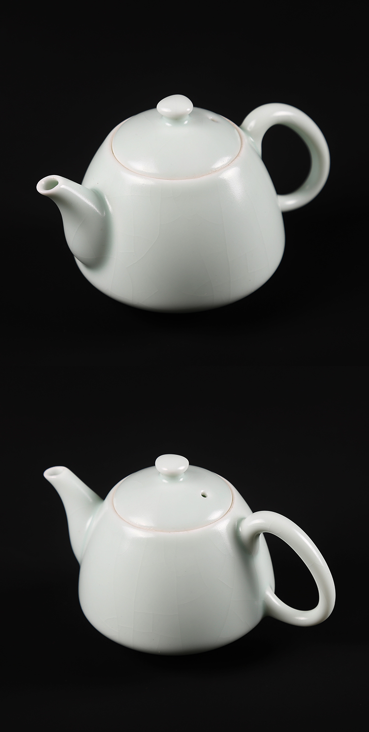 The ancient ivory white sheng up your up porcelain teapot of Confucianism is The teapot on single pot of ceramic kung fu tea set little teapot