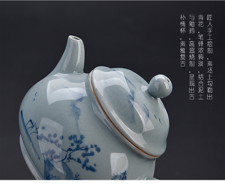 Ancient sheng hand - made porcelain up ceramics kung fu tea set manual tea single pot of pu - erh tea tea kettle with tea