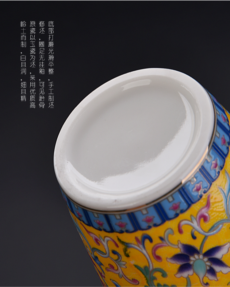 Ancient sheng up new sterling silver ceramic coppering. As silver 99 sample tea cup to pick flowers cup colored enamel master cup cup single fullness