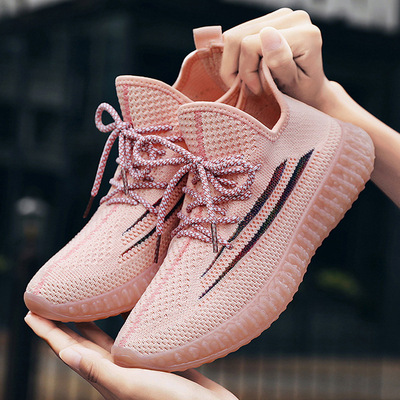 鞋子女2021春季新款外贸女鞋韩版潮流休闲运动鞋软底透气椰子鞋女