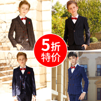 (50% off Special )Childrens Suit Suit Boy Dress Host Performance suit Flower girl dress Performance suit