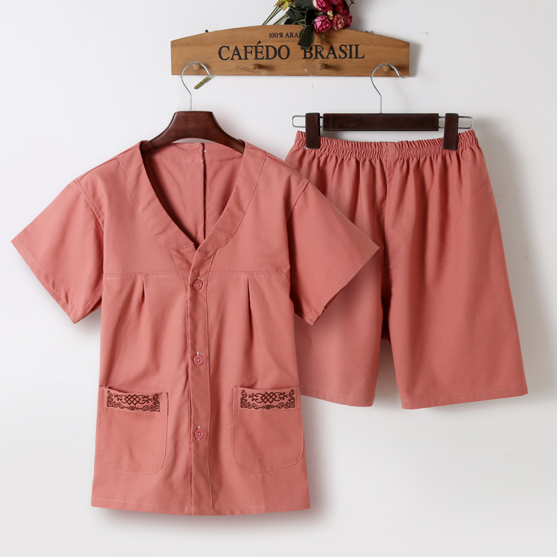 Ai acupuncture service pure cotton woman before and after open back buckle massage service physiotherapy service beauty customer service sweat steaming bath service