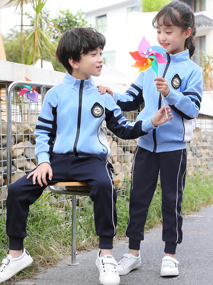 New kindergarten uniforms spring and autumn clothing pure cotton children's sports class clothing autumn primary school uniforms custom teacher uniforms