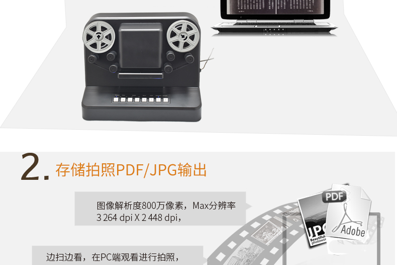 Ai Niti 3R-MR3516A di động đọc vi phim hinh kinh điển phim phù hợp báo - Phụ kiện máy quay phim instax mini 10