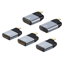 Jingsai Type-C to VGA expansion dock HDMI converter mobile phone connection computer monitor ipad Apple notebook Thunderbolt 3 projector minidp adapter USB expansion