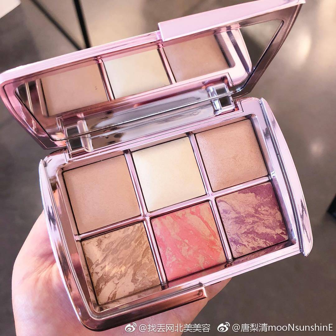 Spot Hourglass18 Years Christmas phiên bản giới hạn son môi mỏng ba / hai bộ ống khói 6 sáu màu trang điểm phấn tạo khối