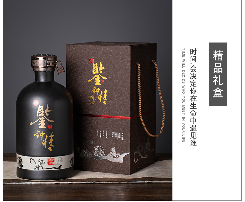 Jingdezhen ceramic bottle 1/3/5 jin wine jars creative 1 catty put archaize home empty wine bottle sealed bottles