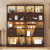 Bogu rack new Chinese style multi-layer tea set storage rack non-solid wood tea rack display cabinet storage display rack living room