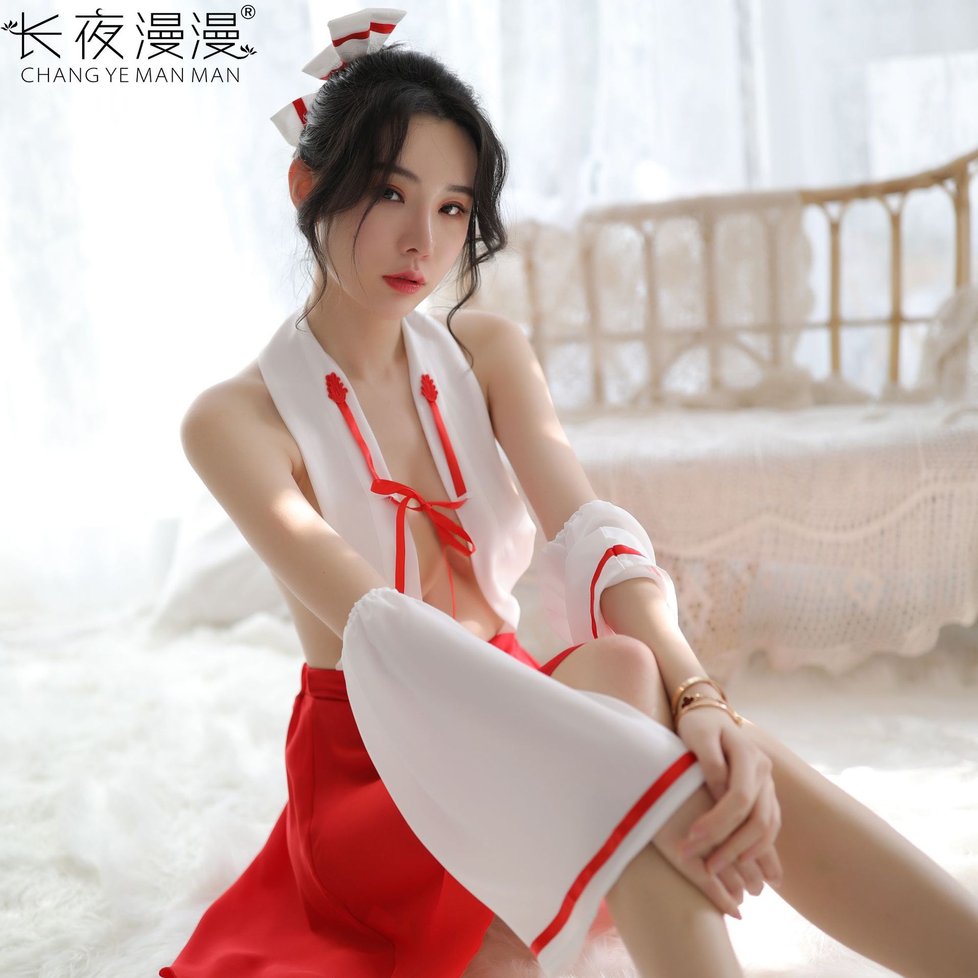 Sexy quần áo đồ lót sexy Pyjama nóng ngày kiểu cosplay phù thủy pleated váy đồng phục phù hợp với vô lể quyến rũ