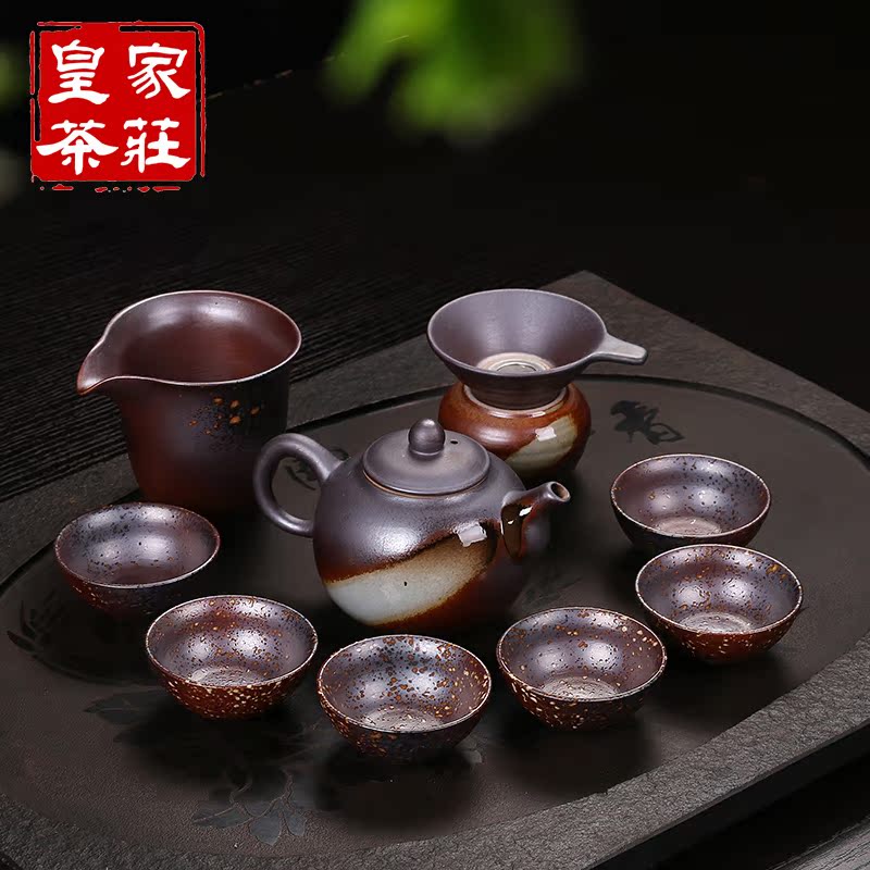 Ya xin office modern Japanese tea tea set suit household contracted small ceramic kung fu tea tea zen