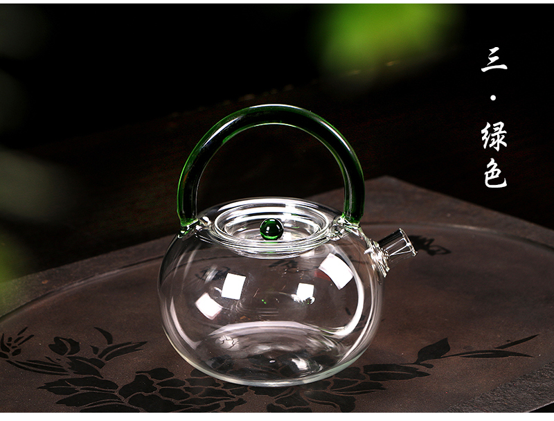 Ya xin Japanese cooking ware ceramic electric TaoLu heat - resistant glass tea kettle black tea scented tea tea set the teapot