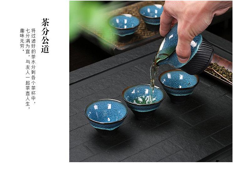 Ya xin ceramic masters cup suit single variable sample tea cup, small cup a cup of tea light household kung fu tea set gift boxes