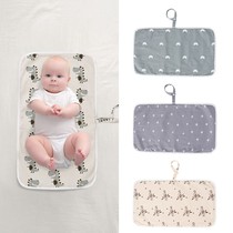 2024 Xiaohongshus same style newborn diaper pad portable diaper changing pad for baby when going out baby lying pad