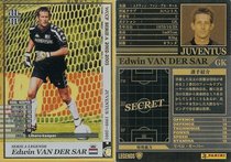 Japanese version of star card WCCF 02-03 LE Juventus Edwin van der Sar Netherlands